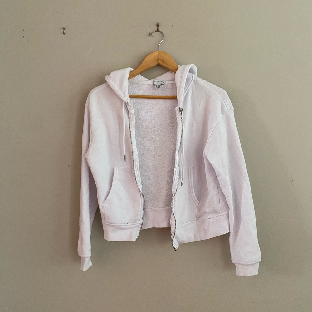 White zip up hoodie tjmaxx